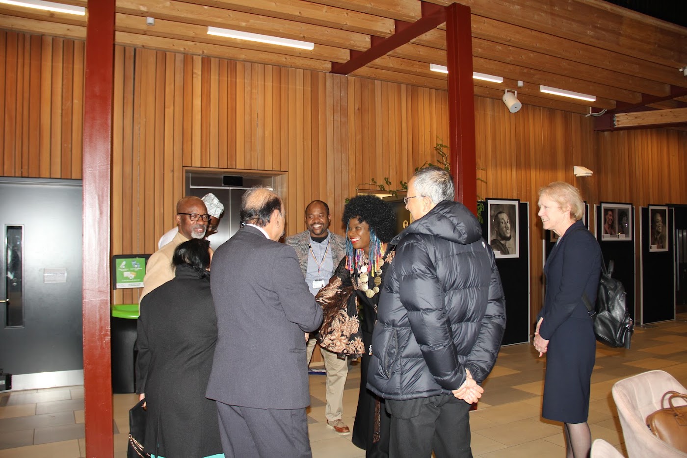 Black History Month exhibition at York St John University, York, photograph 3