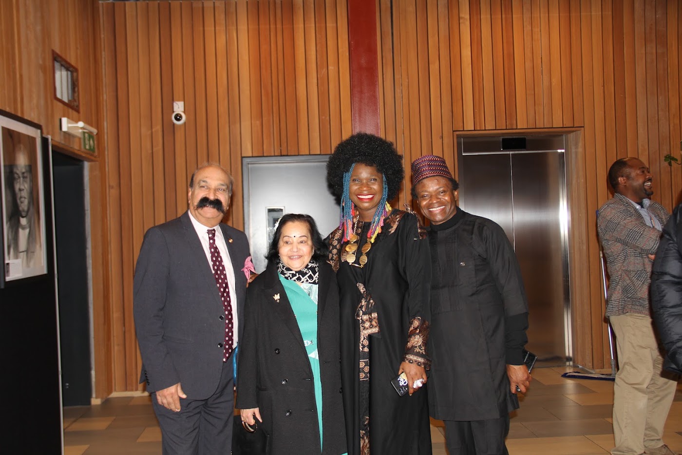 Black History Month exhibition at York St John University, York, photograph 6